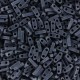 Miyuki quarter tila 5x1.2mm beads - Matted gunmetal QTL-2001